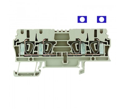 Проходная клемма ZDU 2.5/2X2AN OR (1636810000)