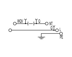 Распределительная клемма WDL 2.5/NT/L/PE (1029800000)