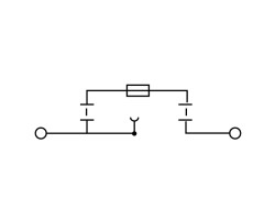 Клемма с предохранителем WSI 6 SW (1011010000)