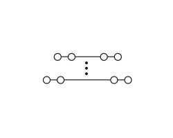 Распределительная клемма PRV 16 BL 35X15 WS/RT (1267800000)