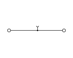 Проходная клемма WDU 70/95 BL (1024680000)