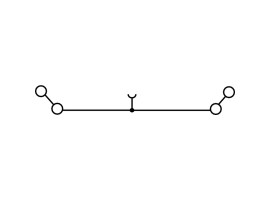 Проходная клемма WDU 1.5/ZZ (1031400000)