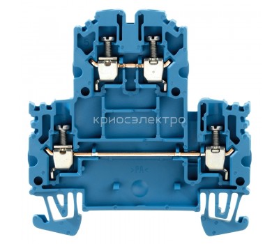 Проходная клемма WDK 2.5N BL (1041680000)