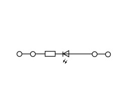 Клемма с электронными компонентами ZDU 2.5/2X2AN/LD- (1692600000)