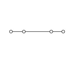 Проходная клемма ZDU 2.5-2/4AN OR (1706080000)