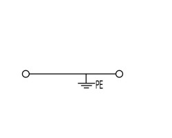 Клемма с заземлением PPE 2.5/4 (1896170000)