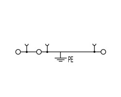 Клемма с заземлением ZPE 6-2/3AN (1771360000)