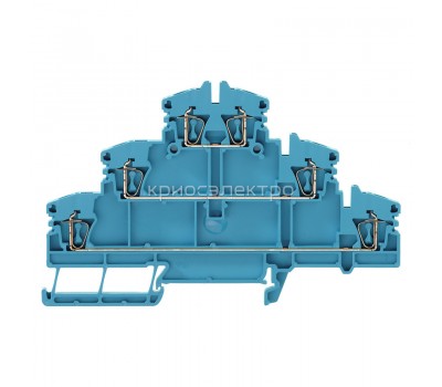 Проходная клемма ZDLD 2.5-2N BL (1782310000)