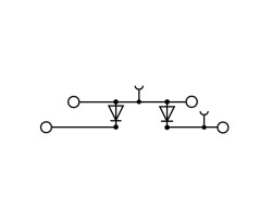 Клемма с электронными компонентами WDK 2.5 2D 1.A (8014670000)