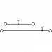 Проходная клемма WDK 2.5 BL (1021580000)