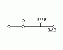 Проходная клемма WDU 1.5/BLA (1577260000)