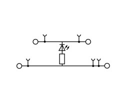 Клемма с электронными компонентами ZDK 2.5/LD RT/2 (1693940000)