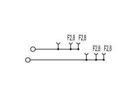 Проходная клемма WDK 2.5 F (1021600000)