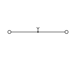 Проходная клемма WDU 1.5/R3.5 BL (1754170000)