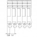 Проходная клемма ZDUB 2.5-2/2AN/RC BL (1712830000)