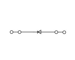 Клемма с электронными компонентами ZDU 2.5/2X2AN/D- (1650350000)