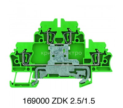 Клемма со светодиодом ZDK 2.5PE (1690000000)