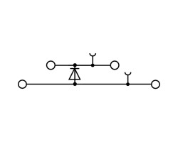 Клемма с электронными компонентами WDK 2.5 1D A.2 (1023300000)