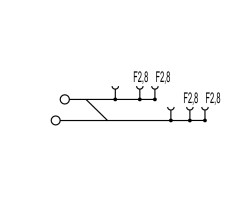 Проходная клемма WDK 2.5 FV (1022400000)