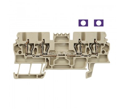 Проходная клемма ZDU 1.5/2X2AN (1826970000)