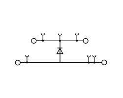 Клемма с электронными компонентами ZDK 2.5/D/2 (1690030000)