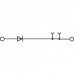 Клемма с электронными компонентами ZDU 2.5-2/D+ (1779110000)