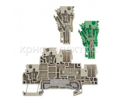 Клемма с разъемами ZDT 2.5/2 DU-PE (1815160000)