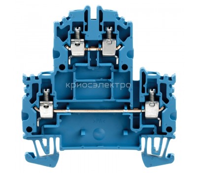 Проходная клемма WDK 4N BL (1041980000)