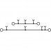 Проходная клемма ZDK 2.5 BL (1678630000)