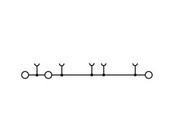 Проходная клемма ZDU 4-2/3AN BL (1770860000)