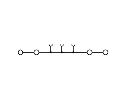 Проходная клемма ZDU 4/4AN (7904290000)