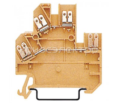 Проходная клемма DK 4SS/35 FF 4X6.3/2.8 (0217160000)