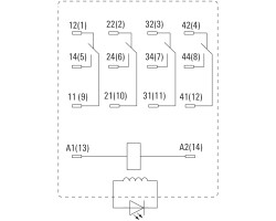 DRM570548L Реле (7760056093)