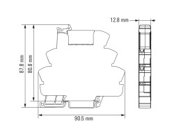 TRZ 24-230VUC 2CO Релейный модуль (1123700000)