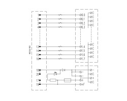 Модуль интерфейсный RS 16IO 2W I H Z (1311820000)