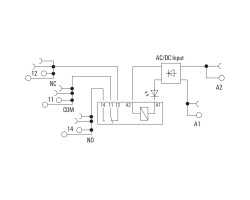 TRS 24-230VUC 1CO 16A Релейный модуль (1479770000)