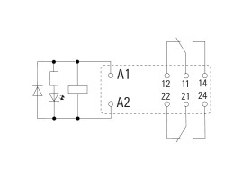 RCI424AC4 Модуль релейный (8870180000)