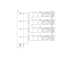 Модуль интерфейсный RSM-4 115VAC/DC 2CO Z (1448790000)