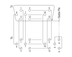 Модуль интерфейсный RS SD15M HD UNC4.40 S (1428080000)