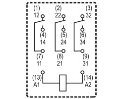 RCM370110 Модуль релейный (8690080000)