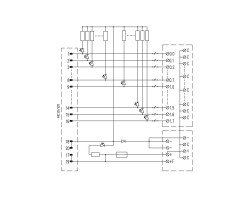 Модуль интерфейсный RS 16IO 2W I-L H Z (1311830000)