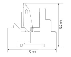 RCIKIT 24VDC 1CO LD Модуль релейный (8871000000)