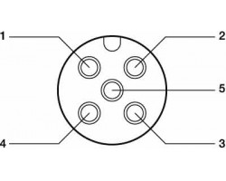 JPR 24VDC ISO 1CO M12 Модуль релейный (8771430000)