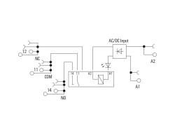 TRS 24-230VUC 1NO HC Релейный модуль (1479790000)