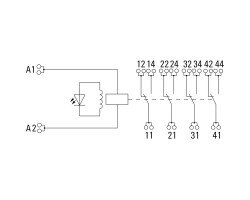 DRMKITP 230VAC 4CO LD Релейный модуль (2576050000)