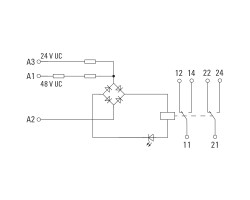 RS 32 24-48VUC LD LP 2U Релейный модуль (1122661001)