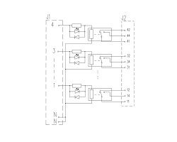 Модуль интерфейсный RSM-4 230VAC 1CO S (1447600000)