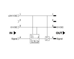 JPTA 50MS 24VDC PNP M12 Модуль релейный (8771440000)