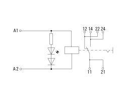 RCIKIT 230VAC 1CO LD/PB Модуль релейный (8881600000)