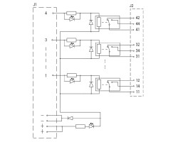 Модуль интерфейсный RSM-4 12V+ 1CO S (1447400000)